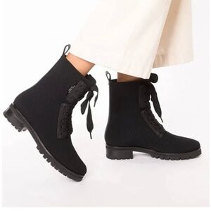 Kate spade new york Merigue Knit Combat Boots